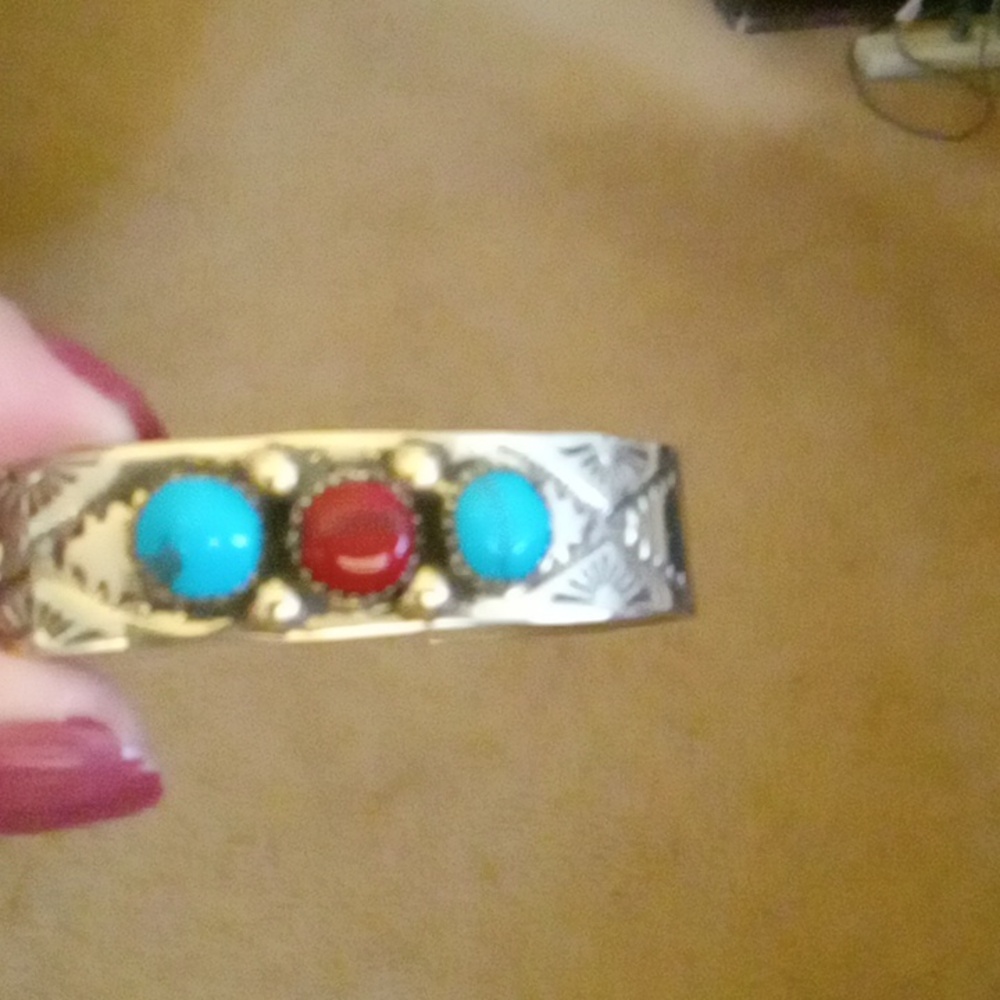 Vintage  Native American SS Cuff
